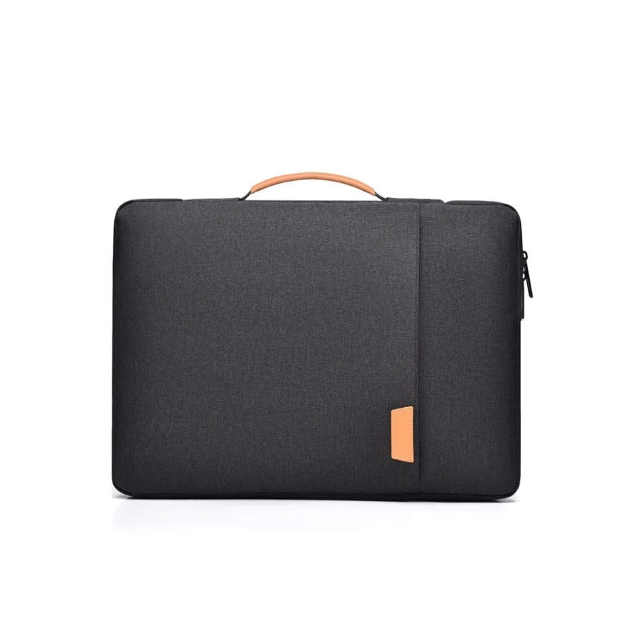 Leather Work Laptop Bag - Airbag Shockproof Lightweight Ultra Thin Laptop
