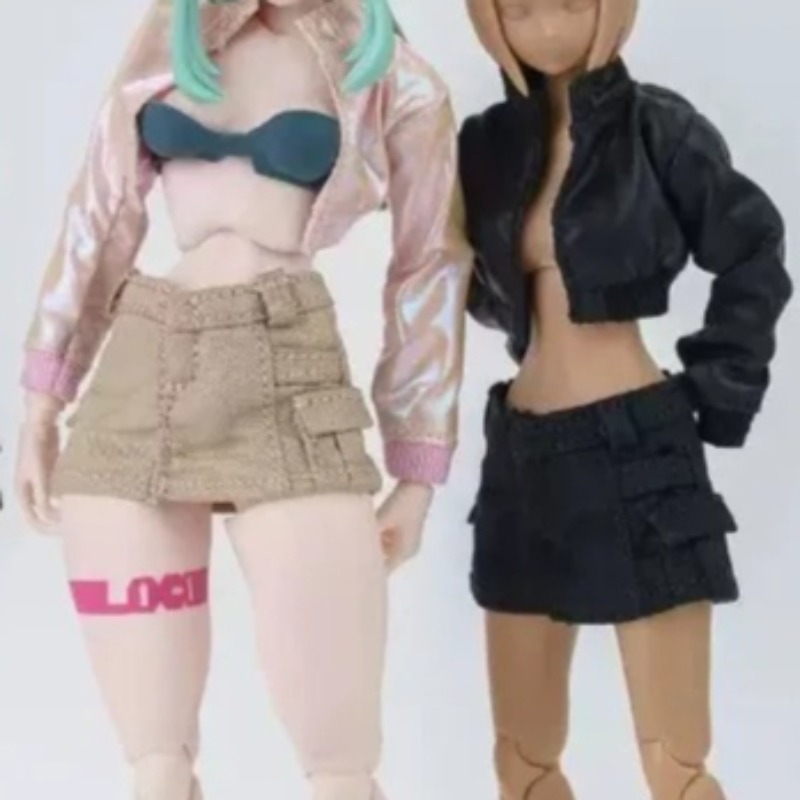 Leatherworking Items - 1/12 Scale Action Figure Multicolor Short
