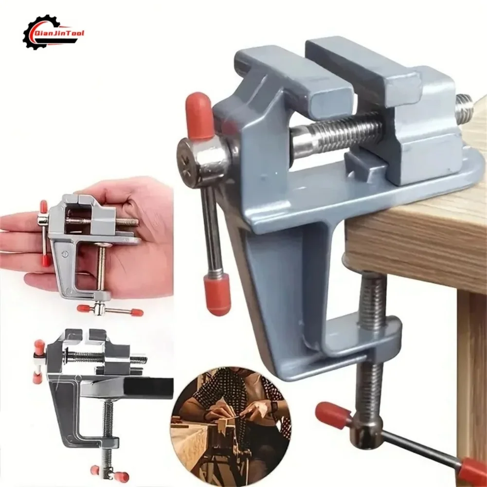 Leatherwork Hobby - Mini Table Clamp Vise Small Bench