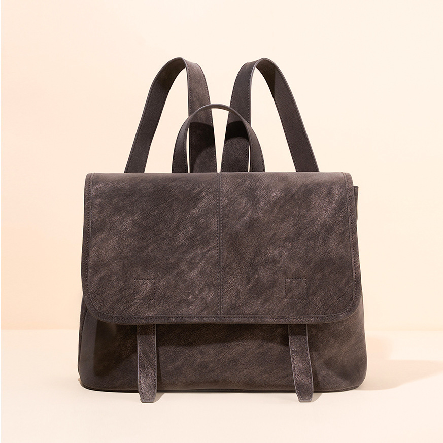 Women's Vintage Genuine Leathe - Leather Work Rucksack 评论和价格