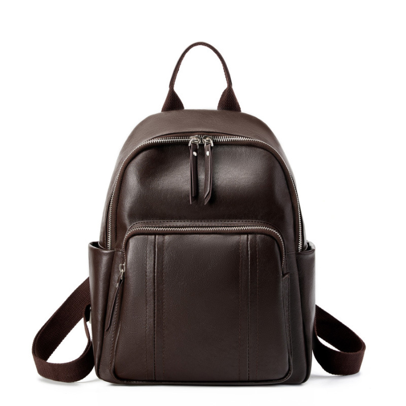 Vegetable Tanned Leather Women - Leather Work Rucksack 评论和价格