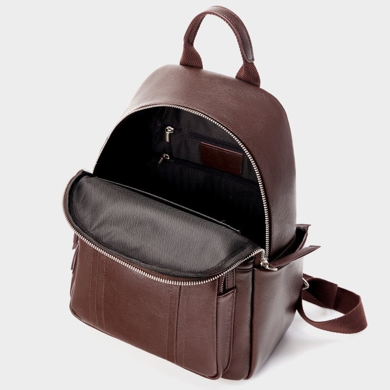 Vegetable Tanned Leather Women - Leather Work Rucksack 评论和价格