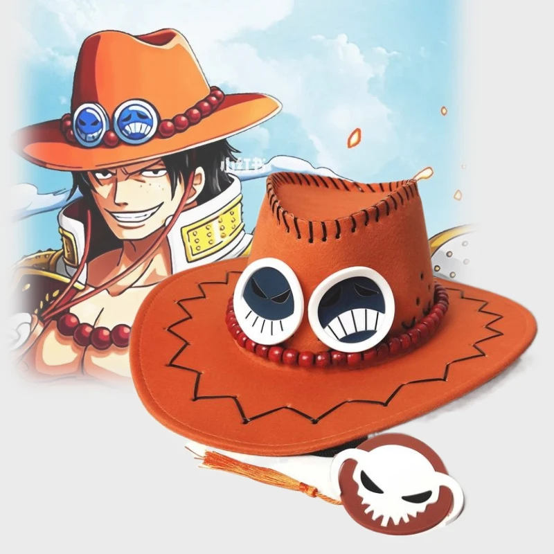 Halloween Ace Cap Cosplay Japa - Leather Work Hat 评论和价格