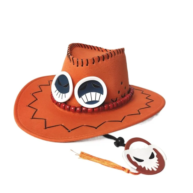 Halloween Ace Cap Cosplay Japa - Leather Work Hat 评论和价格