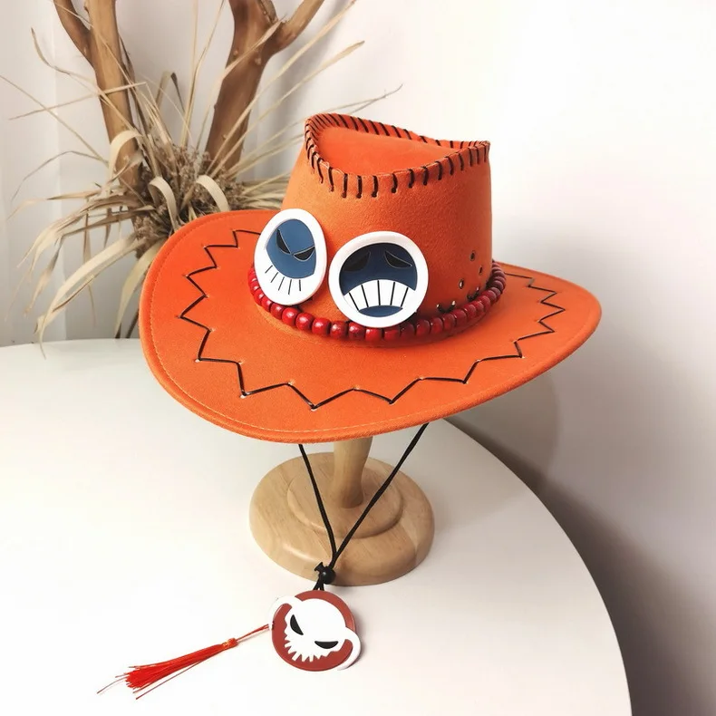 Halloween Ace Cap Cosplay Japa - Leather Work Hat 评论和价格