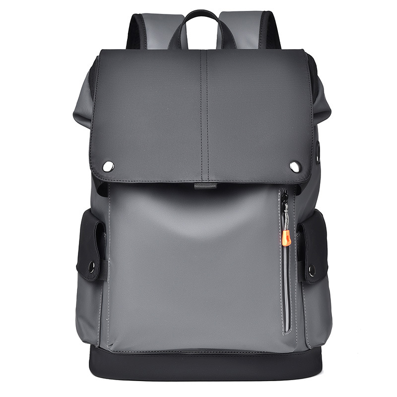Men's Large Capacity Laptop Ba - Leather Work Rucksack 评论和价格