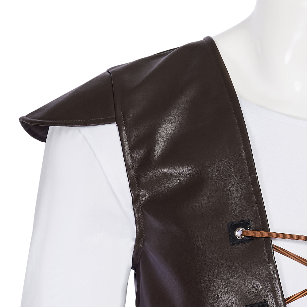 Shrek Cosplay Costumes Green H - Leather Work Hat 评论和价格