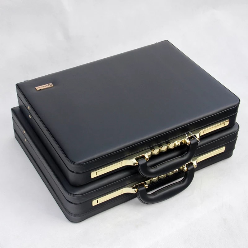 Luxury PU Leather Rolling Lugg - Leather Work Laptop Bag 评论和价格