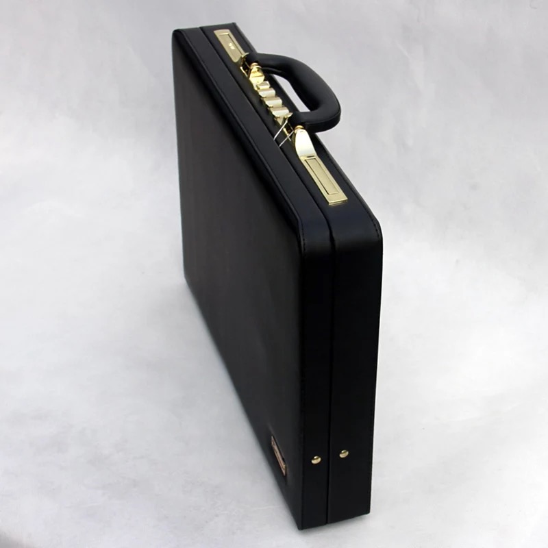 Luxury PU Leather Rolling Lugg - Leather Work Laptop Bag 评论和价格