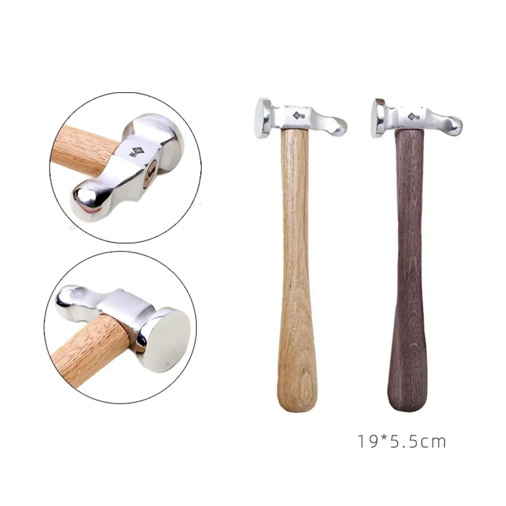 Stainless Steel Round Head Ham - Leatherwork Hammer 评论和价格