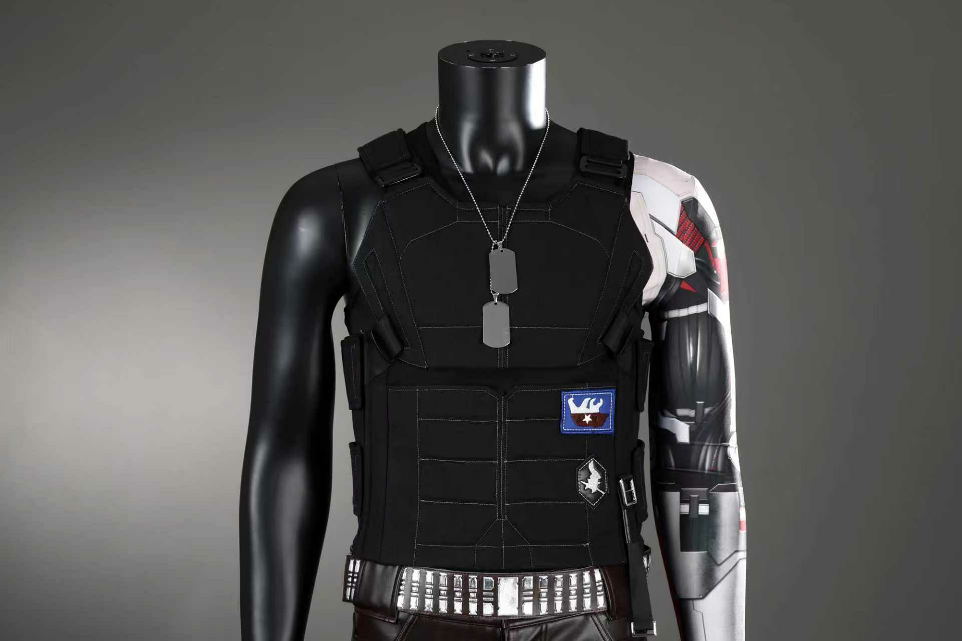 Johnny silverhand Cosplay Cost - Leather Work Pants 评论和价格