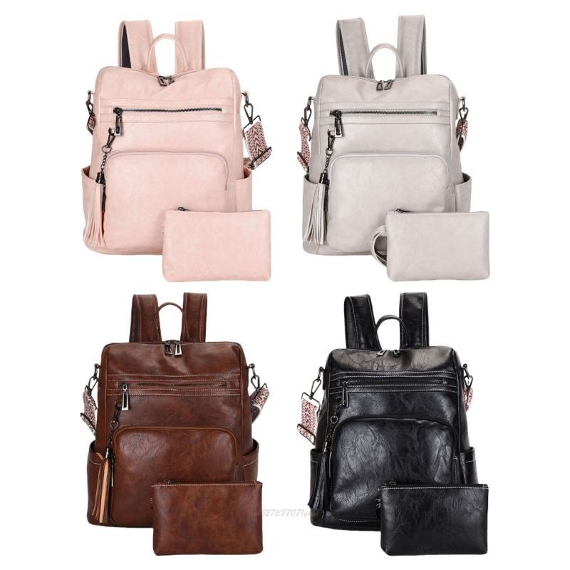 X5XA Stylish Women's Large Ruc - Leather Work Rucksack 评论和价格