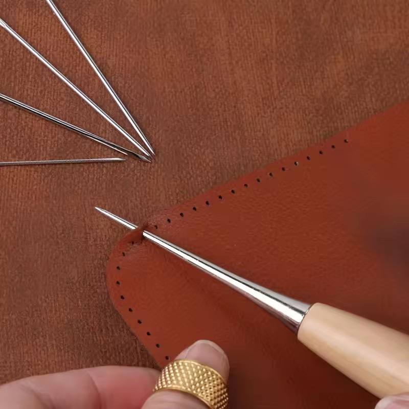 13 Pcs Leather Sewing Set Hand - Leatherwork Hammer 评论和价格