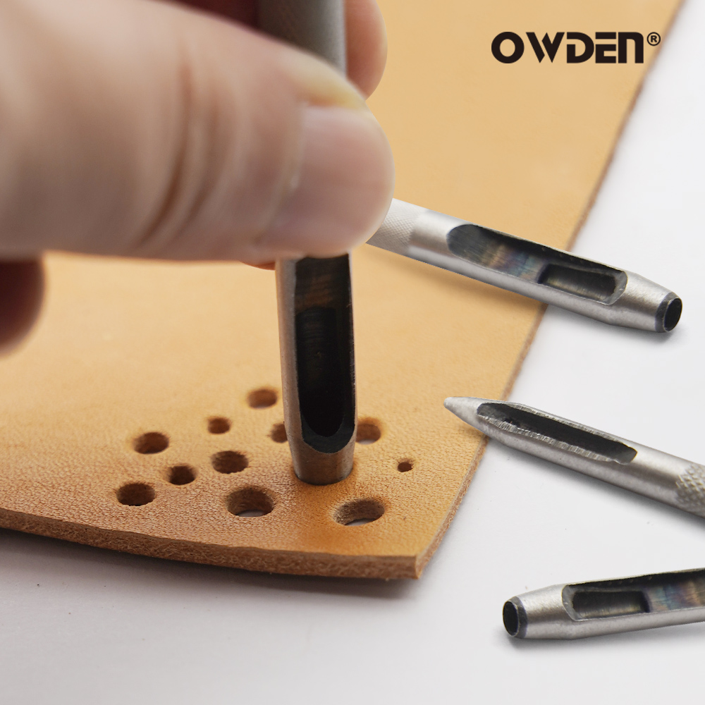 6pcs Leather Hole Punching Too - Leatherwork Hammer 评论和价格