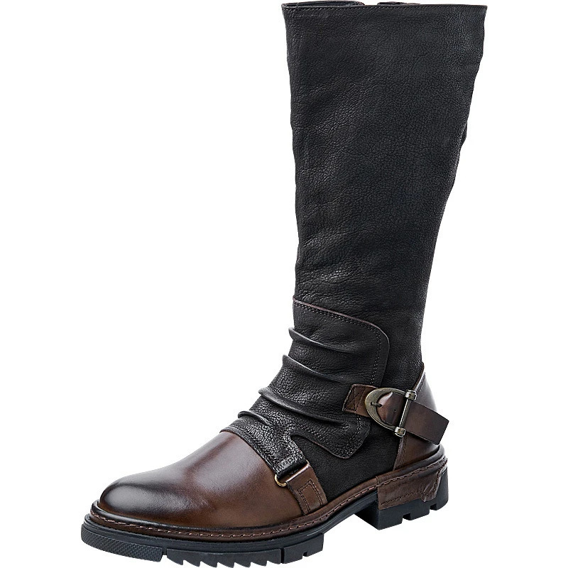 Men's Medieval Retro Artificia - Leather Work Pants 评论和价格