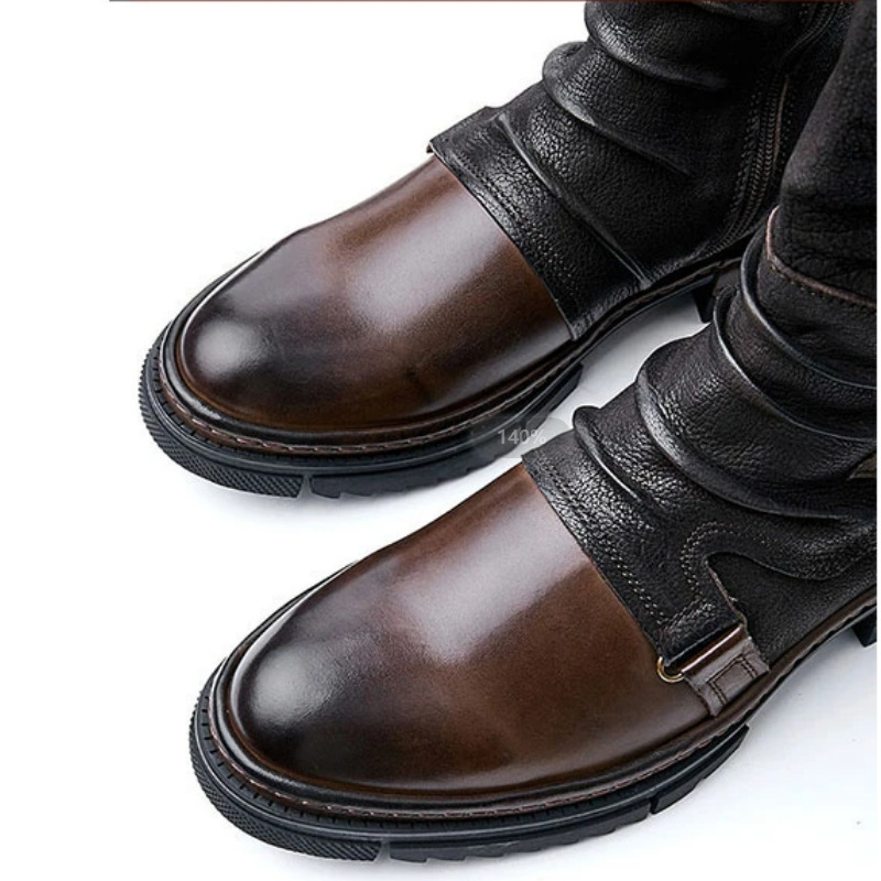 Men's Medieval Retro Artificia - Leather Work Pants 评论和价格