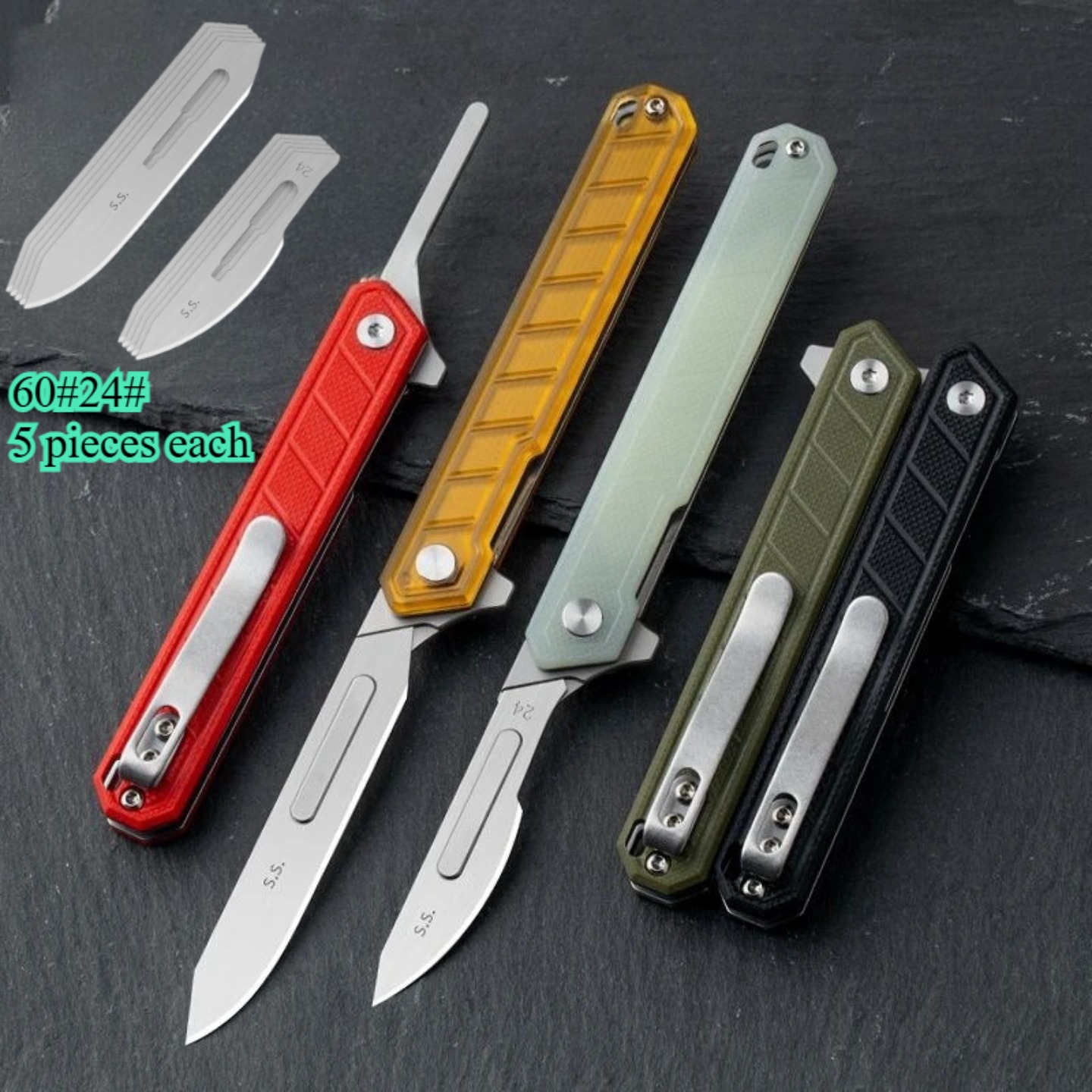 Handcrafted Knife with Replace - Leatherworking Items 评论和价格