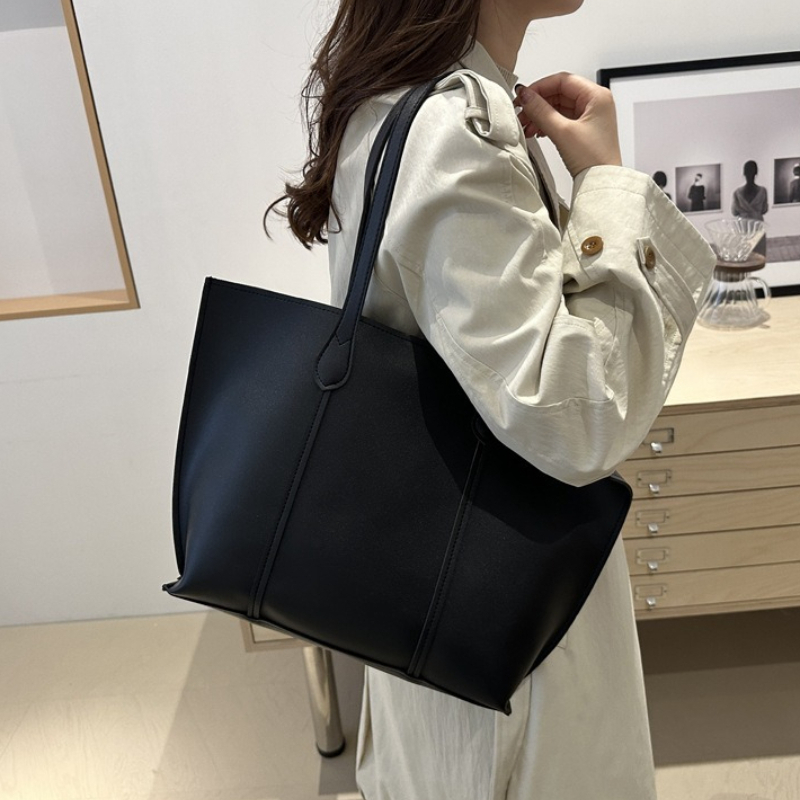 Retro Faux Leather Shoulder Ba - Leather Work Laptop Bag 评论和价格