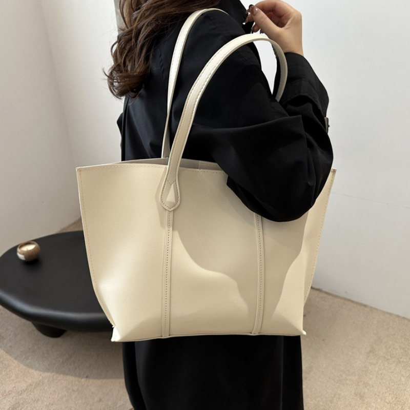 Retro Faux Leather Shoulder Ba - Leather Work Laptop Bag 评论和价格