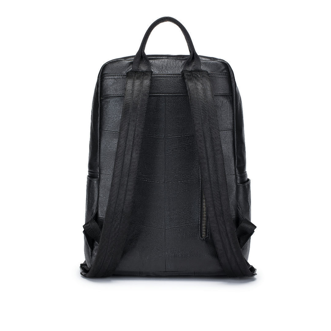 Black Man Genuine Leather Back - Leather Work Rucksack 评论和价格