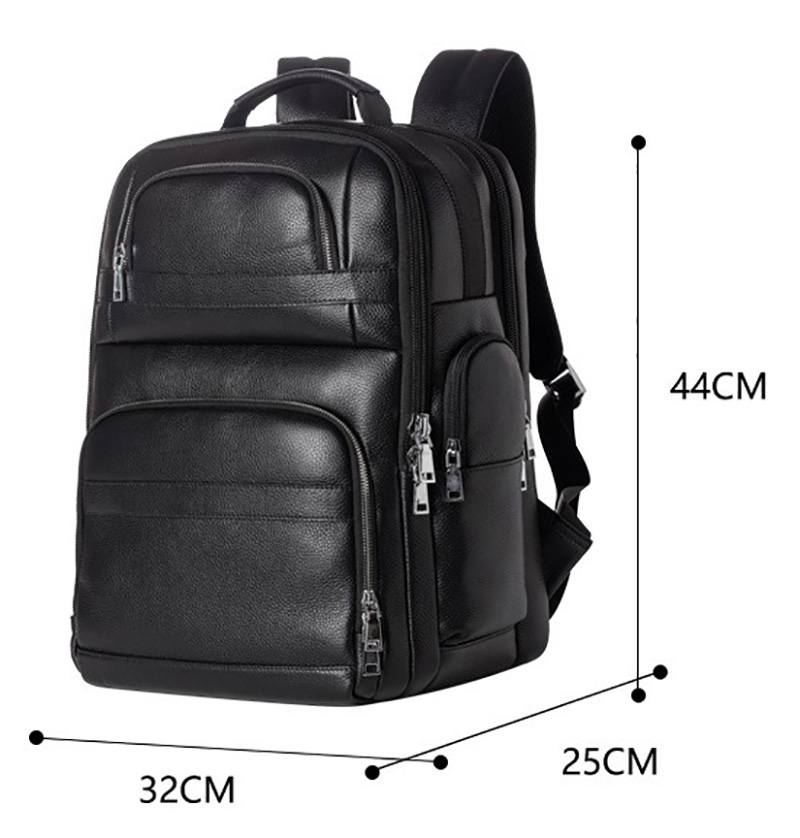 Luufan Genuine Leather Backpac - Leather Work Rucksack 评论和价格