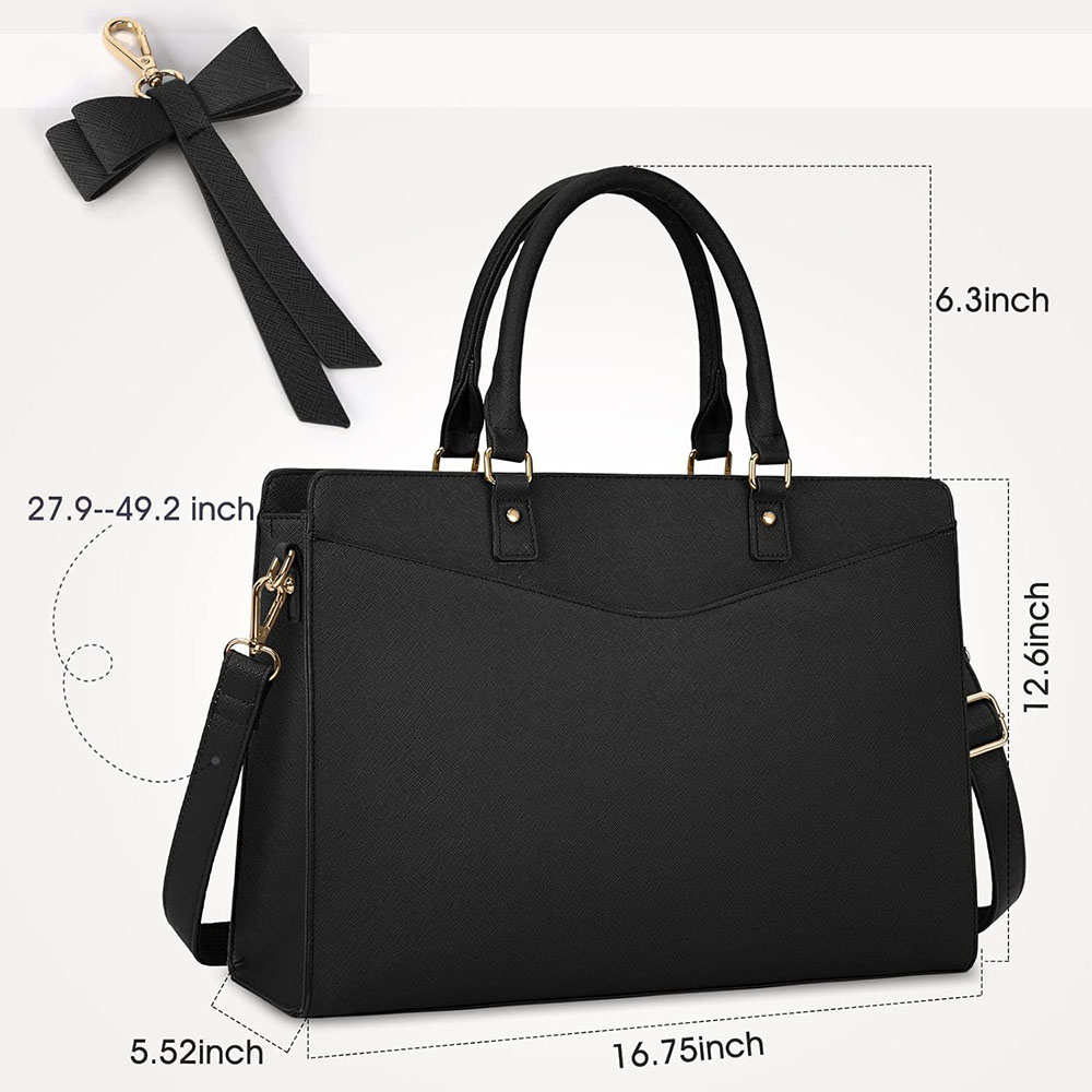 Laptop Bag for Women 15.6 Inch - Leather Work Laptop Bag 评论和价格