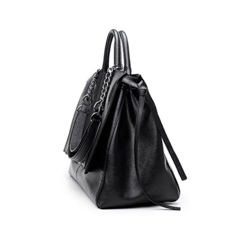 Elegant Tote Bag With Zipper,  - Leather Work Laptop Bag 评论和价格