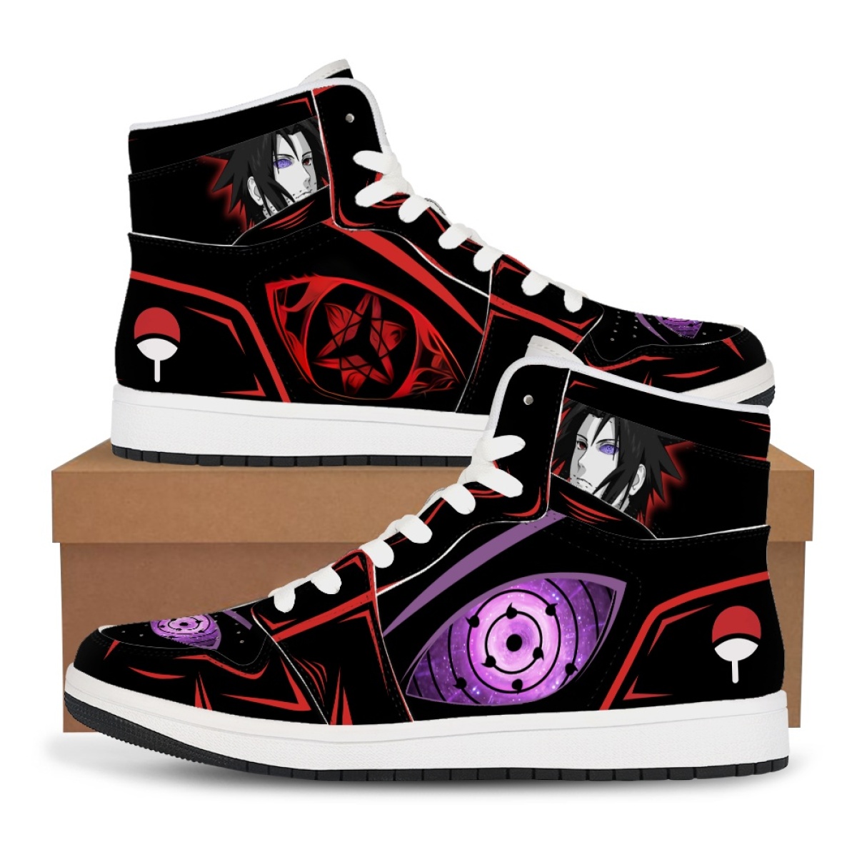 Naruto Anime High-Tops Sneaker - Leather Work Hat 评论和价格