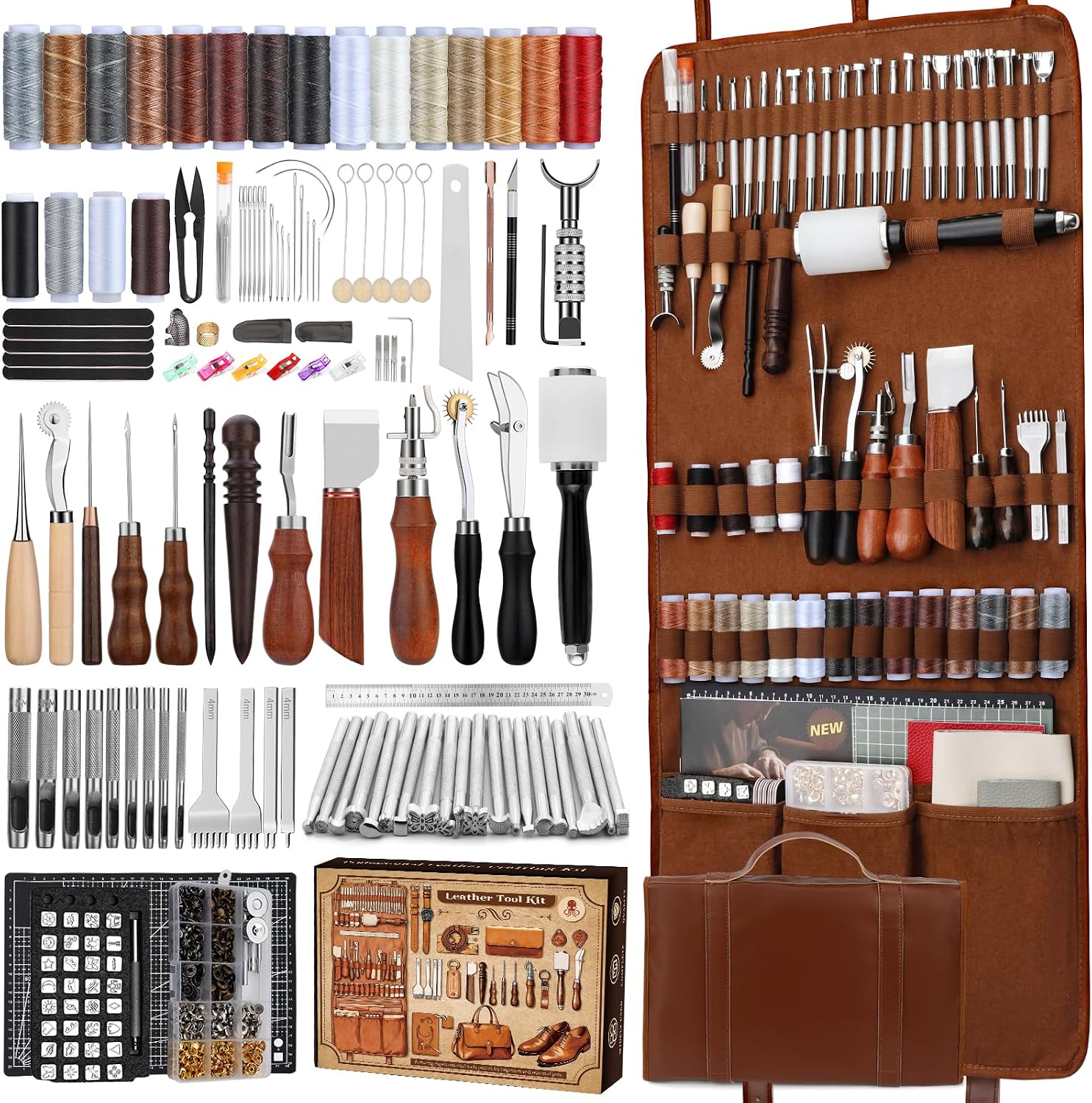 Leather Working Kit, Leather W - Leather Work Is 评论和价格