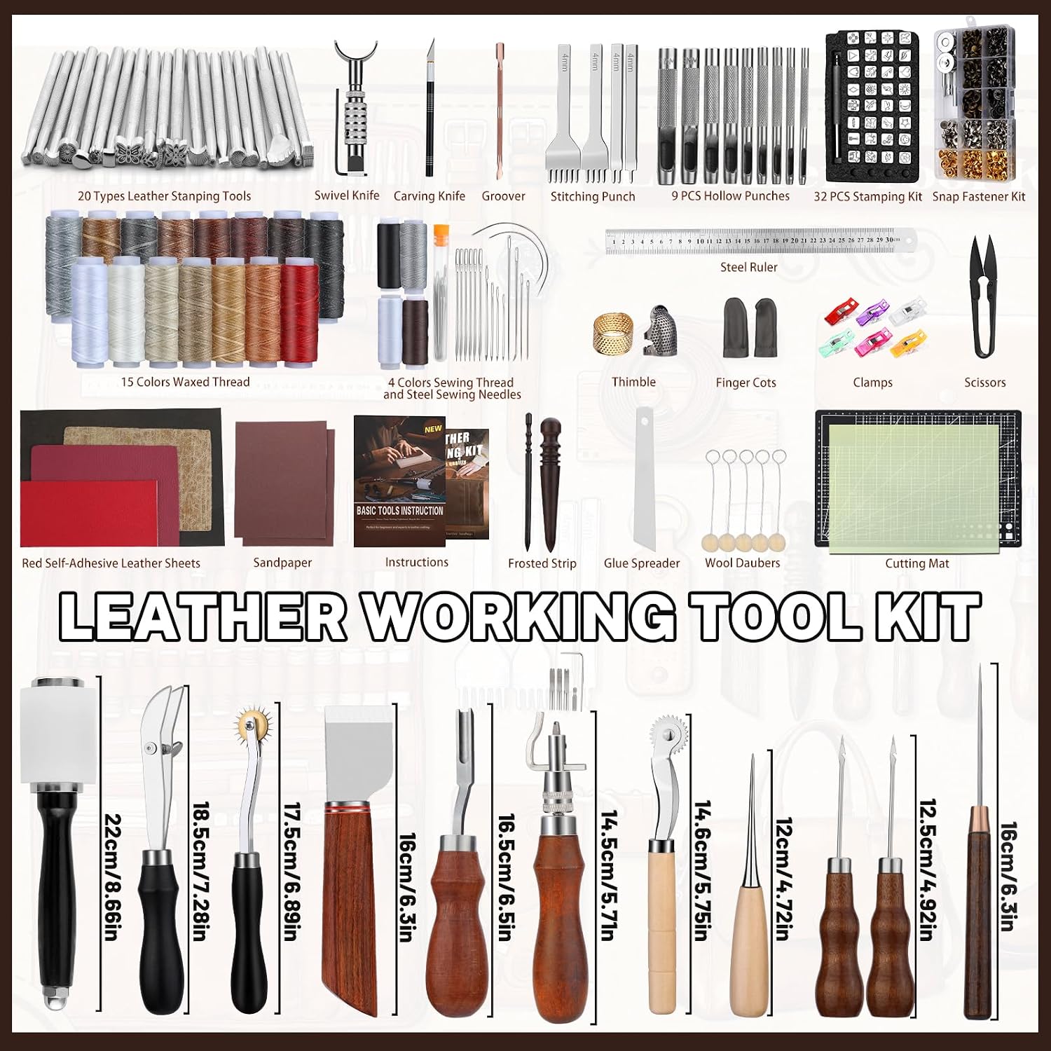 Leather Working Kit, Leather W - Leather Work Is 评论和价格