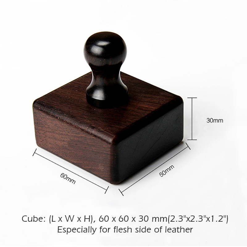 WUTA High Density Ebony Black  - Leatherwork Hammer 评论和价格