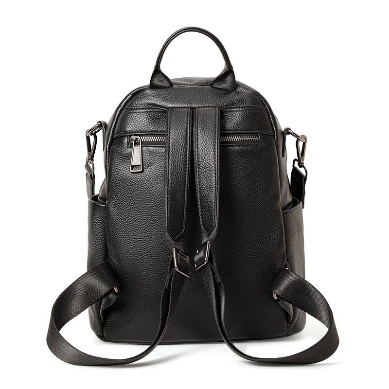 Genuine Cowhide Anti Theft Bac - Leather Work Rucksack 评论和价格
