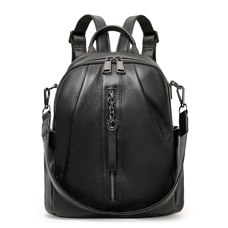 Genuine Cowhide Anti Theft Bac - Leather Work Rucksack 评论和价格